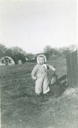 Photo:Baby Peter in his winter clothing