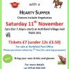Page link: Fun Race Night & Hearty Supper